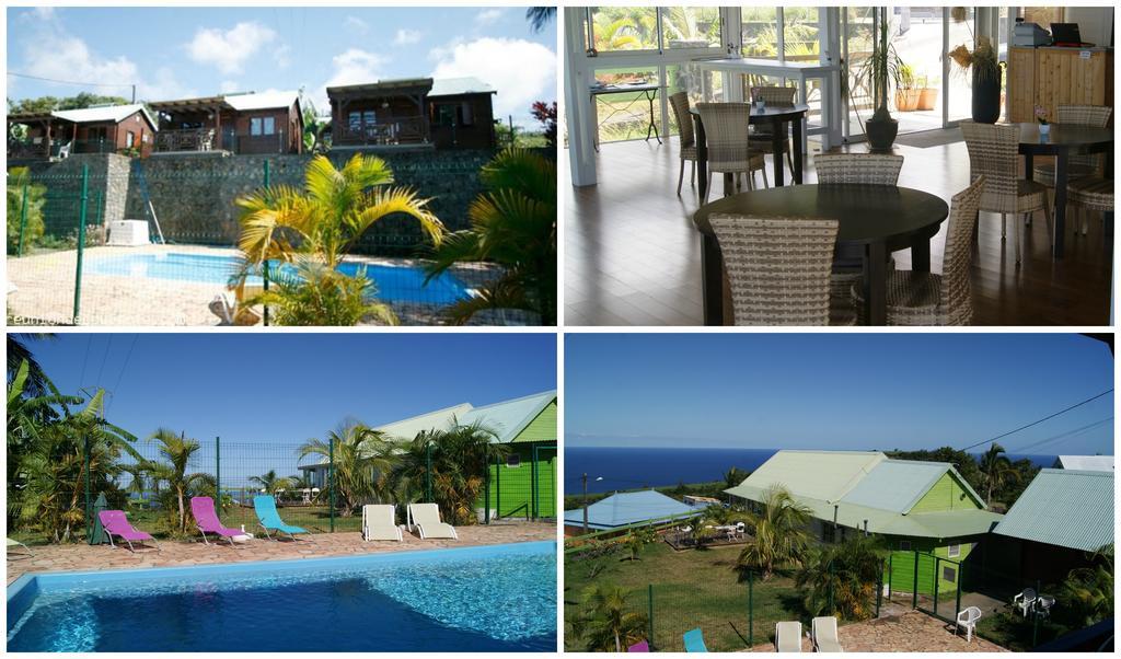 Les Bungalows Les Vanilliers, Sud Sauvage Avec Piscine Saint-Joseph Eksteriør bilde